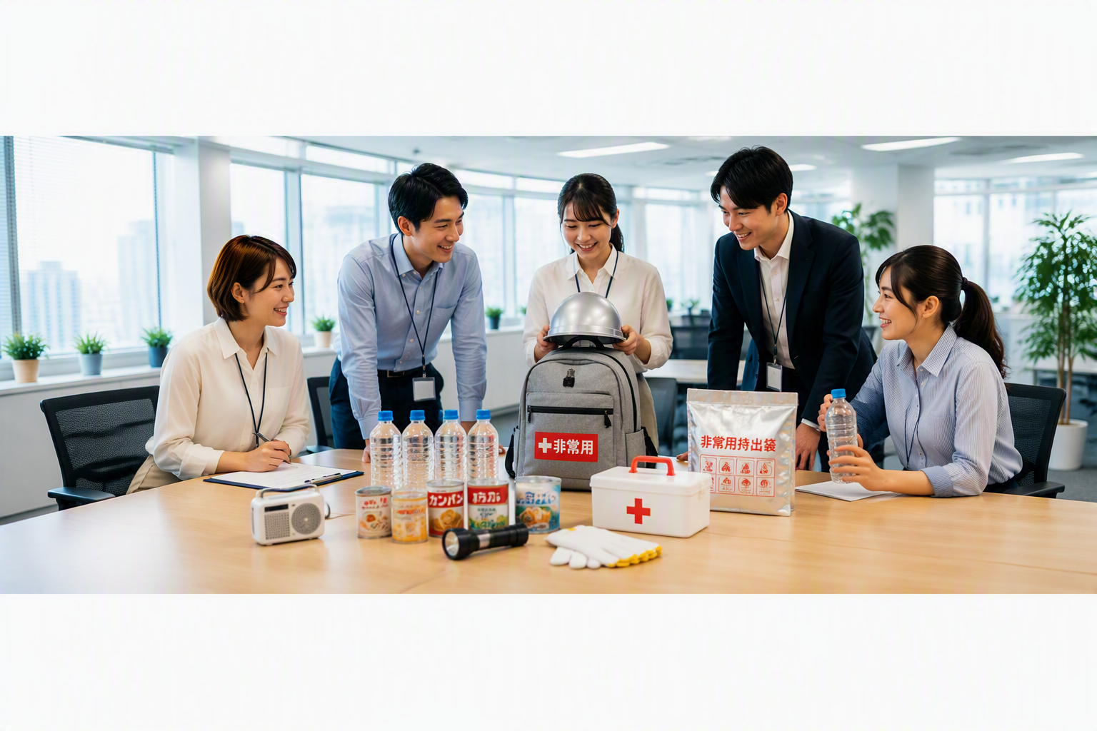 見直しませんか？職場の防災
